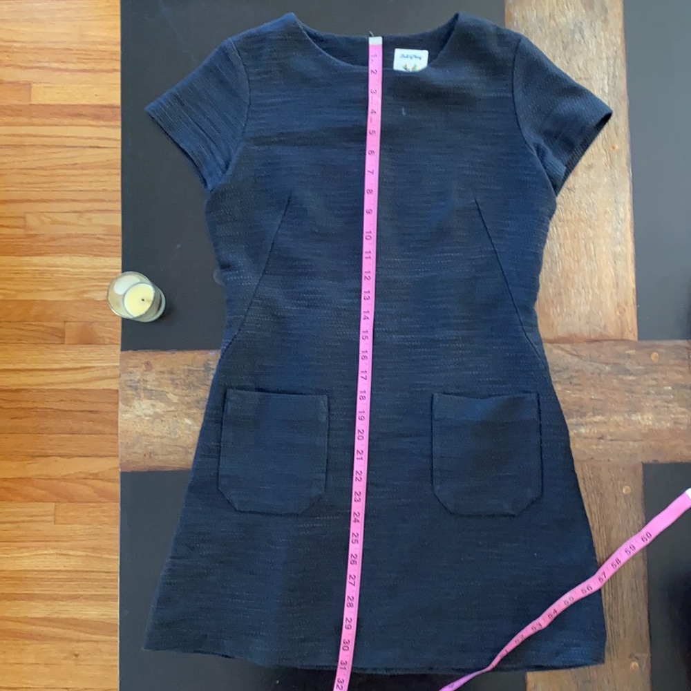 Built By Wendy Tweed Black Mini Dress - Picture 6 of 10
